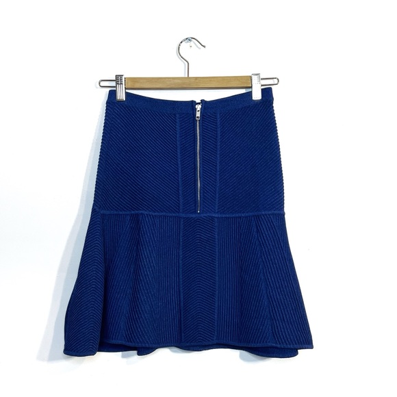 Ronny Kobo | Blue Knit Skirt - Picture 2 of 4